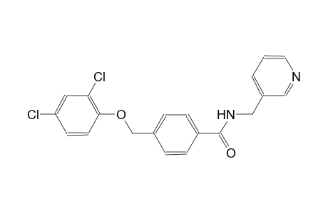 4-[(2,4-dichlorophenoxy)methyl]-N-(3-pyridinylmethyl)benzamide