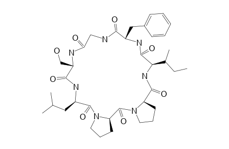 DIANTHIN-D;CYCLO-(GLY-(1)-SER-(2)-LEU-(3)-PRO-(4)-PRO-(59-ILE-(6)-PHE-(7))