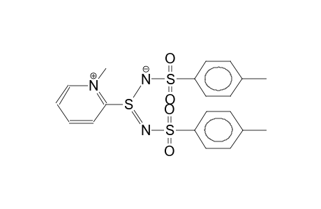 N,N'-BIS(4-METHYLPHENYLSULPHONYL)-S-(1-METHYL-2-PYRIDINIOSULPHODIIMIDATE