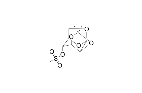 1,6-Anhydro-2,3-O-isopropylidene-4-O-(methylsulfonyl)-.beta.-D-mannopyranose