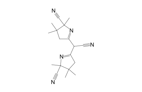 Acetonitrile, 2-(3,4(2H)-dihydro-2-cyanomethyl-2,3,3-trimethylpyrrol-5-yl)-2-(2-cyanomethyl-2,3,3-trimethylpyrroliden-5-ylidene)-