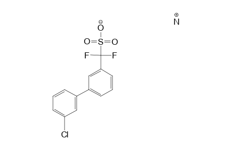 [3-(3'-CHLOROPHENYL)-PHENYL]-DIFLUOROMETHANESULFONIC-ACID-AMMONIUM-SALT