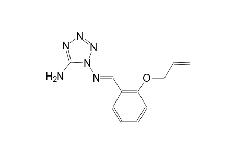 N~1~-{(E)-[2-(allyloxy)phenyl]methylidene}-1H-tetraazole-1,5-diamine