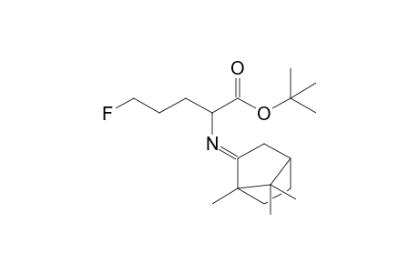 t-Butyl 5'-fluoro-2'-(1",7",7"-trimethylbicyclo[2.2.1]hept-2"-ylidene)aminopentanoate