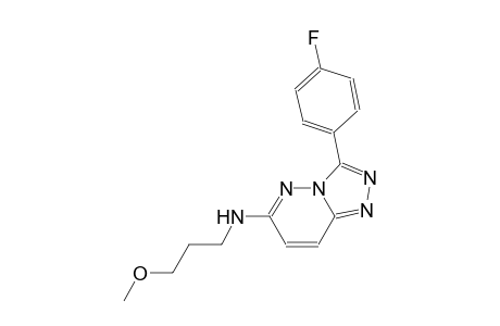 [1,2,4]triazolo[4,3-b]pyridazin-6-amine, 3-(4-fluorophenyl)-N-(3-methoxypropyl)-