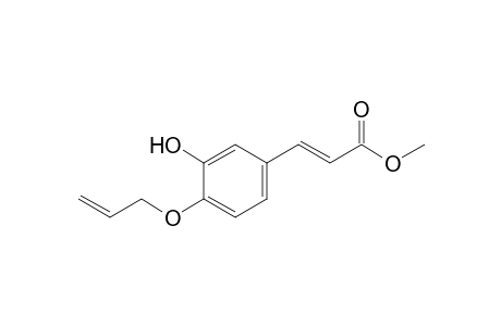 Methyl 4-(allyloxy)-3-hydroxycinnamate