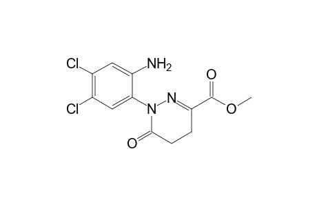 1-(2-amino-4,5-dichloro-phenyl)-6-keto-4,5-dihydropyridazine-3-carboxylic acid methyl ester