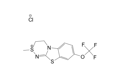 2-Methyl-8-trifluoromethoxy-3,4-dihydro[1,2,4]thiadiazino[3,4-b]benzothiazolium chloride