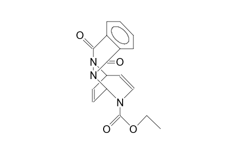 9-Ethoxycarbonyl-4,5-benzo-2,7,9-triaza-3,6-dioxo-syn-tricyclo(6.3.2.0/2,7/)dodeca-10,12-diene