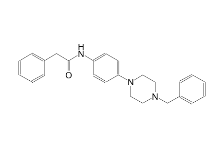 N-[4-(4-benzyl-1-piperazinyl)phenyl]-2-phenylacetamide