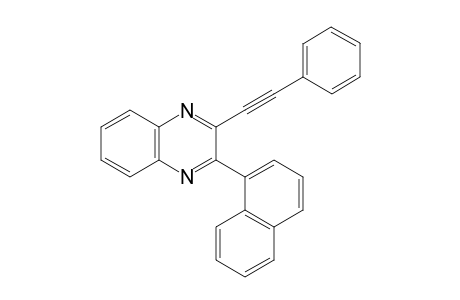 2-(Naphthalen-1-yl)-3-(phenylethynyl)quinoxaline