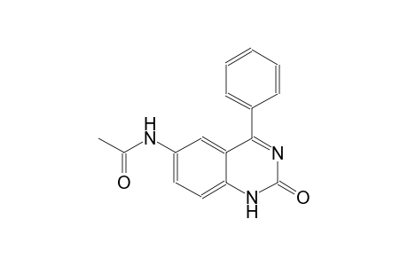 acetamide, N-(1,2-dihydro-2-oxo-4-phenyl-6-quinazolinyl)-