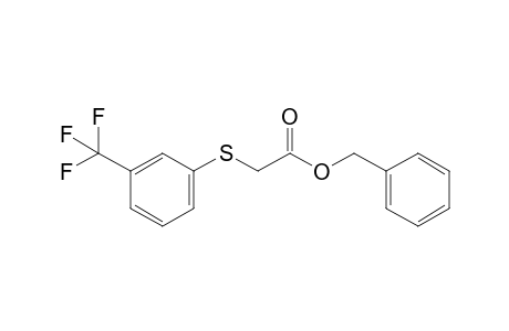 Benzyl [[3'-(trifluoromethyl)phenyl]thio}-acetate