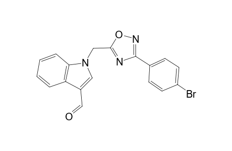 1-{[3-(4-bromophenyl)-1,2,4-oxadiazol-5-yl]methyl}-1H-indole-3-carbaldehyde