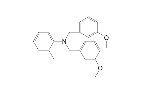 N,N-Bis(3-methoxybenzyl)-2-methylaniline