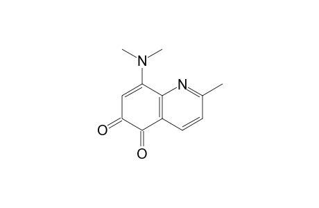 8-(dimethylamino)-2-methyl-5,6-quinolinedione