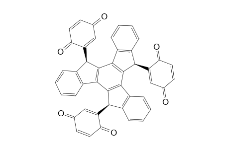 2.alpha.,5.alpha.,15.alpha.-tris(2',4'-Dioxo-2',5'-yclohexadien-2'-yl)-10,15-dihydro-5H-diindeno[1,2-a : 1',2'-c]fluorene