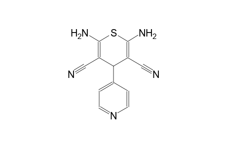 2,6-diamino-4-(4-pyridinyl)-4H-thiopyran-3,5-dicarbonitrile