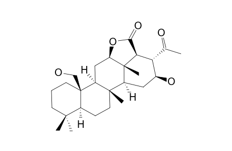 16.beta.,22-Dihydroxy-24-methyl-24-oxo-Scalaran-25,12.beta.-olide