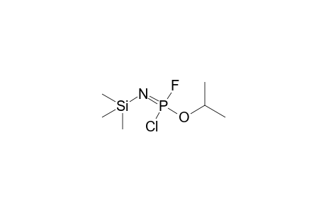 Isopropyl-chloro-fluoro-(N-trimethylsilyl)imidophosphate