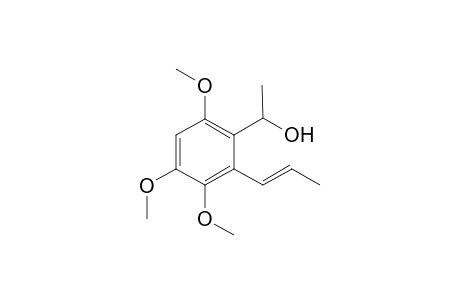 1-{3,4,6-Trimethoxy-2-[(E)-1-propenyl]phenyl]}-1-ethanol