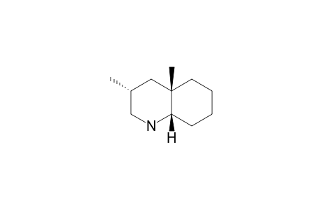 3a,10-Dimethyl-cis-decahydro-quinoline