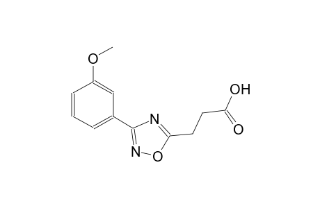 1,2,4-oxadiazole-5-propanoic acid, 3-(3-methoxyphenyl)-
