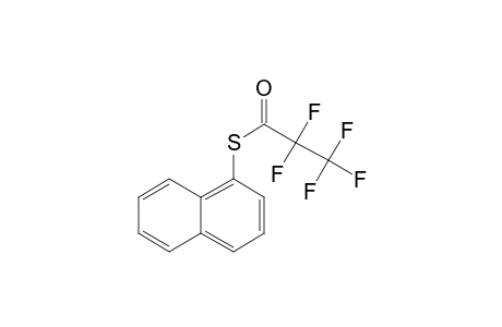 1-Naphthalenethiol, S-pentafluoropropionyl-