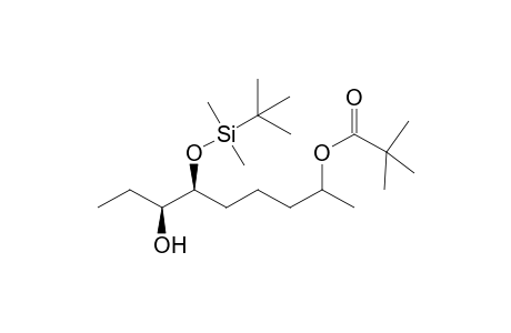(7S)-(+)-Hydroxy-(6S)-(tert-butyldimethylsilyloxy)nonyl 2-pivalate