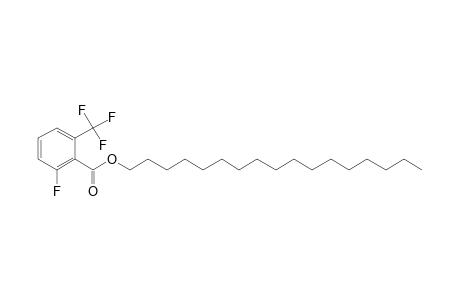 6-Fluoro-2-trifluoromethylbenzoic acid, heptadecyl ester