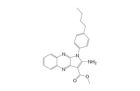 1H-pyrrolo[2,3-b]quinoxaline-3-carboxylic acid, 2-amino-1-(4-butylphenyl)-, methyl ester