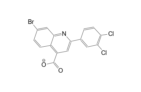 7-bromo-2-(3,4-dichlorophenyl)-4-quinolinecarboxylate