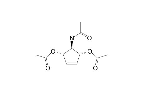 4-ACYLAMINO-3,5-ACETOXYCYCLOPENTENE