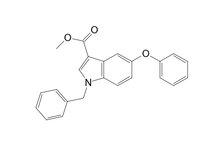 1-Benzyl-5-phenoxy-indole-3-carboxylic acid methyl ester