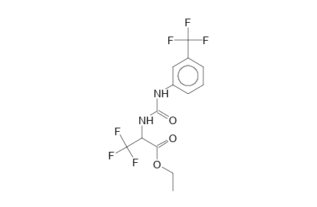 3,3,3-trifluoro-2-[[3-(trifluoromethyl)phenyl]carbamoylamino]propionic acid ethyl ester