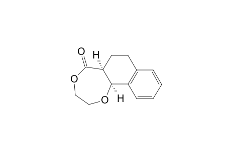 5H-Naphtho[1,2-e]-1,4-dioxepin-5-one, 2,3,5a,6,7,11b-hexahydro-, cis-