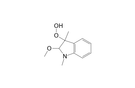 Hydroperoxide, 2,3-dihydro-2-methoxy-1,3-dimethyl-1H-indol-3-yl