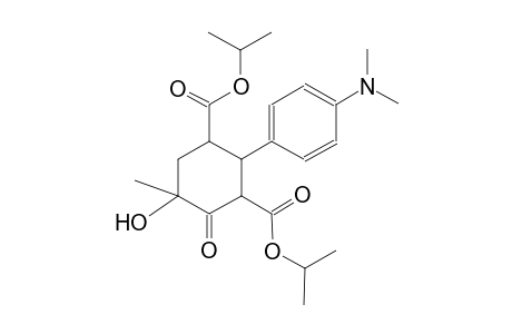 1,3-cyclohexanedicarboxylic acid, 2-[4-(dimethylamino)phenyl]-5-hydroxy-5-methyl-4-oxo-, bis(1-methylethyl) ester