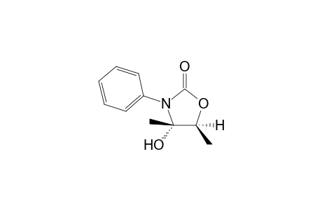 (4S*,5S*)-4-Hydroxy-4,5-dimethyl-N-phenyl-2-oxazolidinone