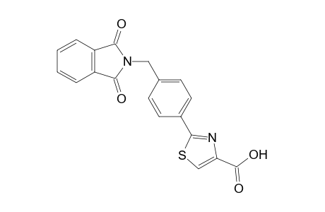 2-(4-((1,3-dioxoisoindolin-2-yl)methyl)phenyl)thiazole-4-carboxylic acid