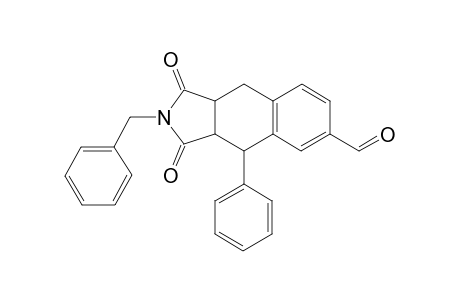 2-Benzyl-1,3-dioxo-4-phenyl-2,3,3a,4,9,9a-hexahydro-1H-benzo[f]isoindole-6-carbaldehyde