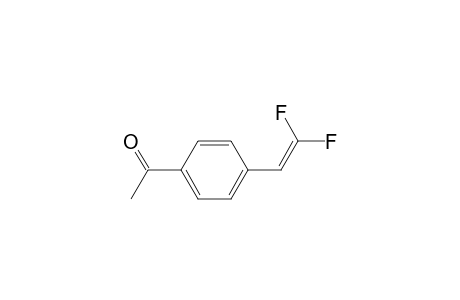 1-[4-(2,2-Difluoroethenyl)phenyl]ethanone