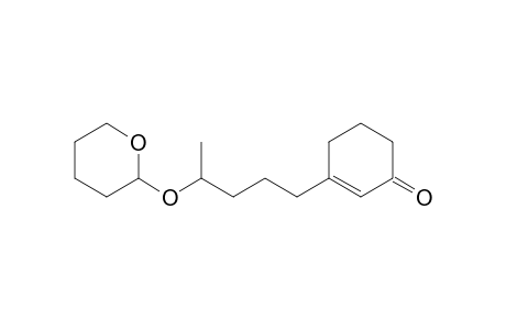 3-(4-tetrahydropyran-2-yloxypentyl)cyclohex-2-en-1-one