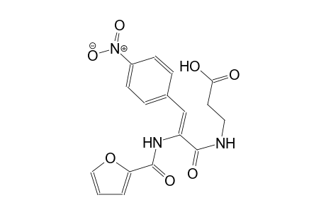 N-[(2Z)-2-(2-furoylamino)-3-(4-nitrophenyl)-2-propenoyl]-beta-alanine