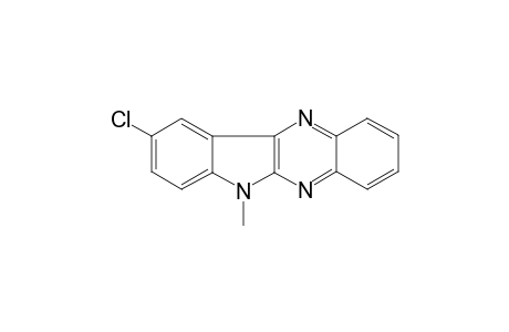 6H-Indolo[2,3-b]quinoxaline, 9-chloro-6-methyl-