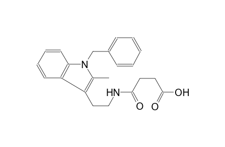 butanoic acid, 4-[[2-[2-methyl-1-(phenylmethyl)-1H-indol-3-yl]ethyl]amino]-4-oxo-