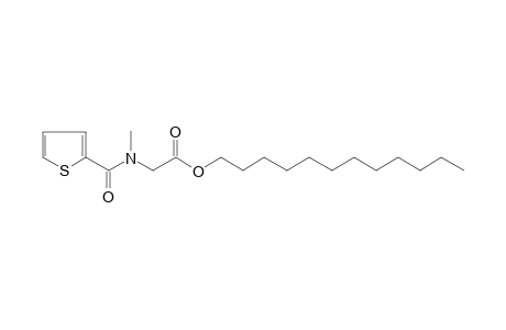 Sarcosine, N-(2-thienylcarbonyl)-, dodecyl ester