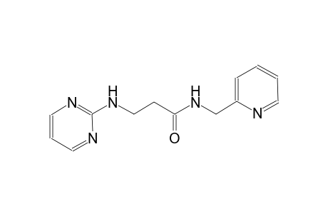 propanamide, N-(2-pyridinylmethyl)-3-(2-pyrimidinylamino)-