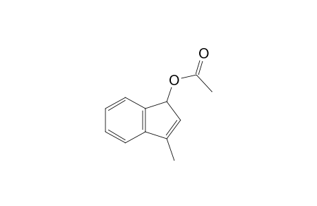 (3-methyl-1H-inden-1-yl) acetate