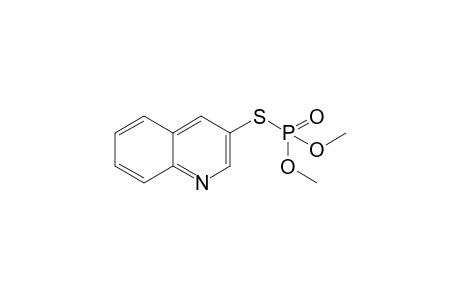 O,O-Dimethyl S-(quinolin-3-yl)phosphorothioate